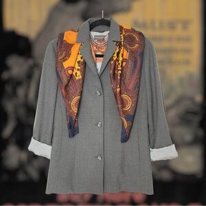 Banana Republic Women’s Classic Gray Blazer - Size 8